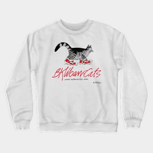 B Kliban Cat - cat wearing shoes Crewneck Sweatshirt